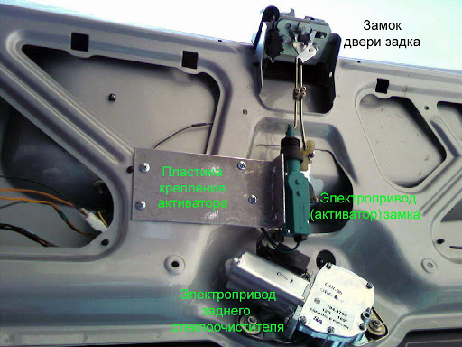 Набор подключения безключевого открывания багажника LADA KALINA / GRANTA