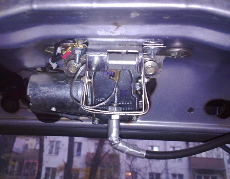 Кнопка багажника ваз 2107 схема подключения