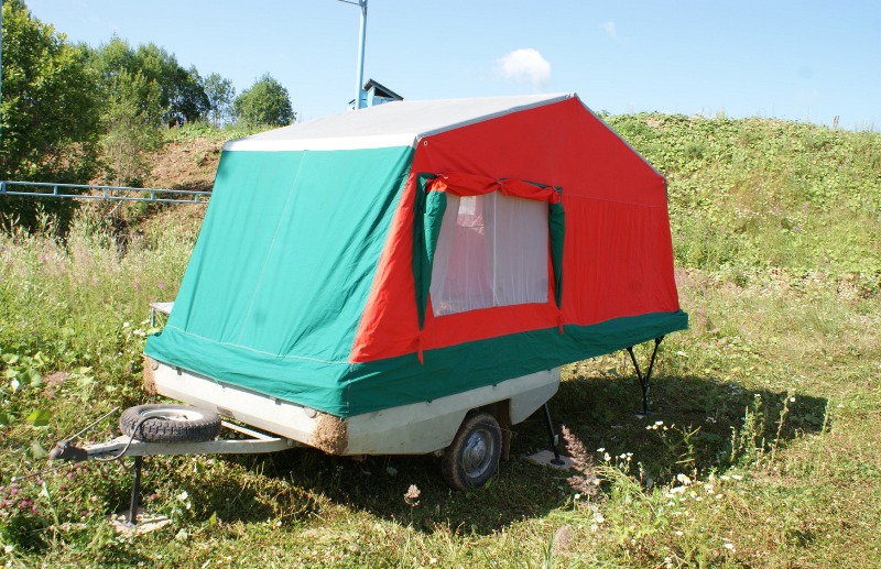 Что нужно знать о прицепах палатках на легковушку — обзор конструкции